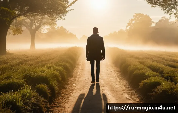 마술 전문가 조언 - **Prompt:** A diverse adult, confidently stepping forward from a swirling mist or fog, which symboli...